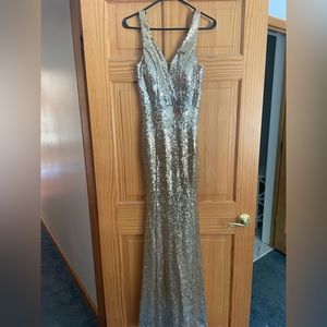 Sparkly Prom Dress Size 1